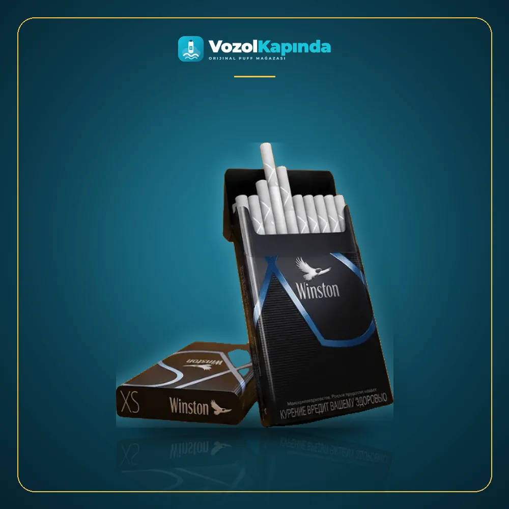Winston Xs Blue Superslim Sigara Paket Görünümü Winston Xs Blue Superslim Sigara paket görünümü