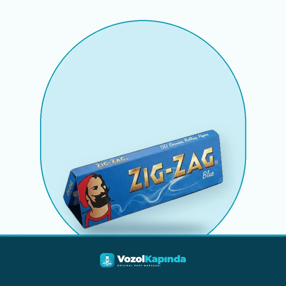 Zig-Zag Blue Sigara Kağıdı Tekli ön yüz görseli, orijinal ambalaj