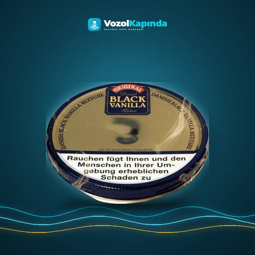 Danish Black Vanilla Mixture Pipo Tütünü Fiyatı Danish Black Vanilla Mixture Pipo Tütünü, Vozol Kapında orijinal pipo tütünü