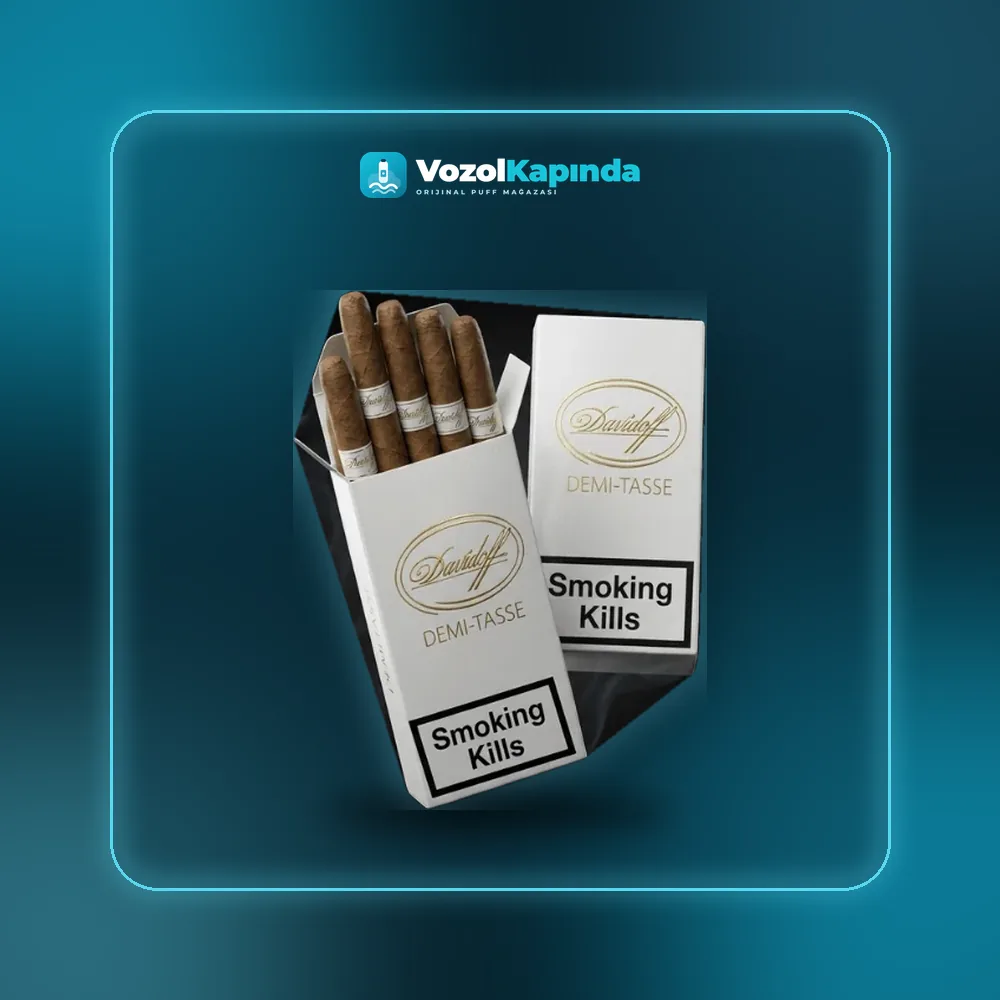 Davidoff Demi Tasse Sigarillo 10’s, Vozol Kapında orijinal sigarillo