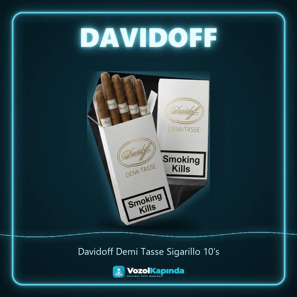 Davidoff Demi Tasse Sigarillo 10’s özellikleri: orijinal ürün, kapıda ödeme, gizli paket