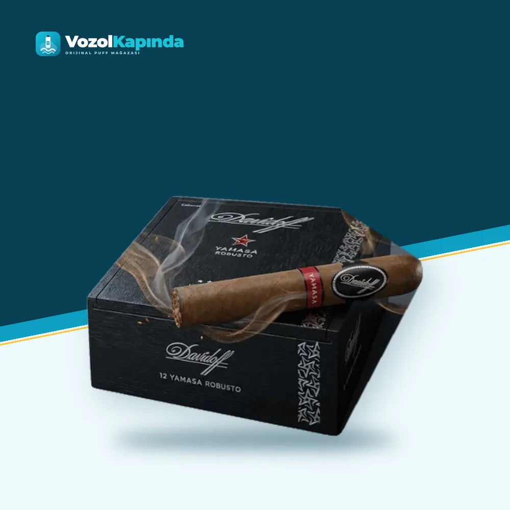 Davidoff Yamasa Robusto Puro 12’s Ahşap Kutu Orijinal Ambalaj Davidoff Yamasa Robusto Puro 12’s Ahşap Kutu ürün görseli, orijinal Küba purosu