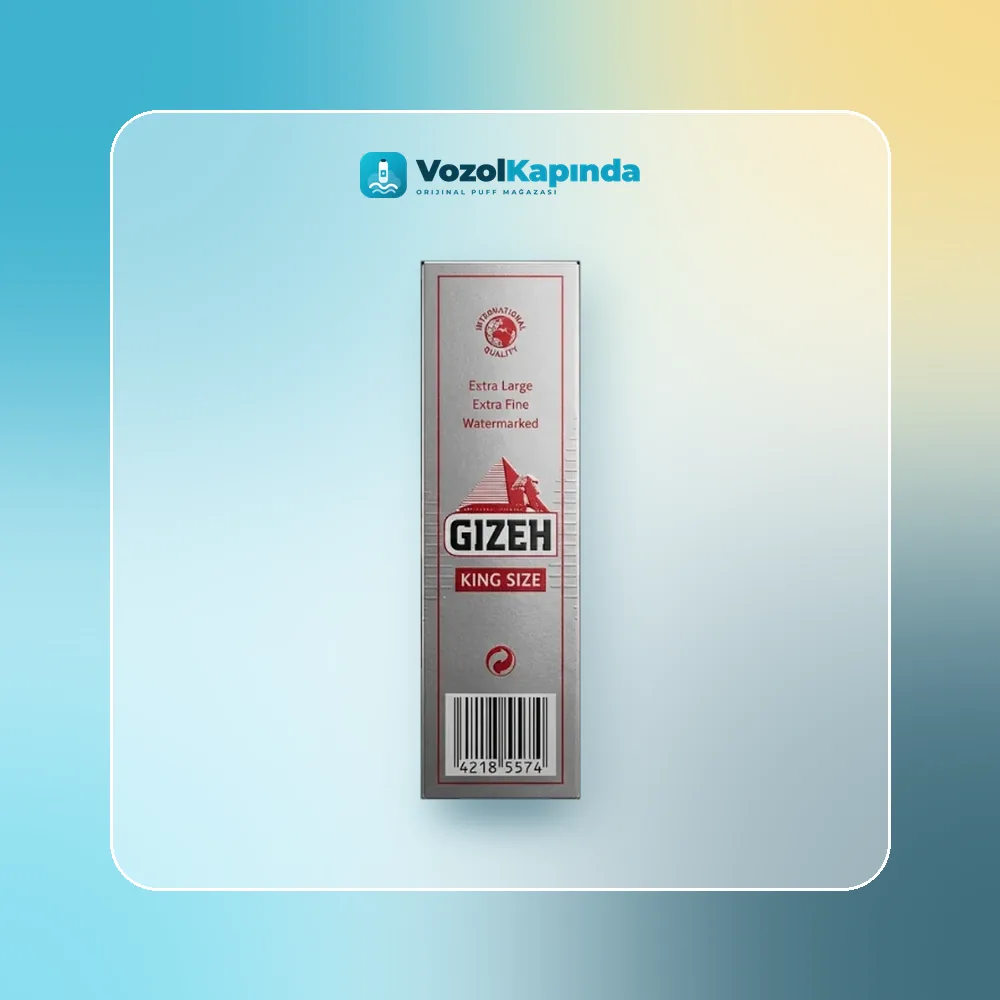 Gizeh Extra Large Extra Fine sarma kağıdı Orijinal Ambalaj Gizeh Extra Large Extra Fine sarma kağıdı paket görünümü