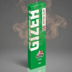 Gizeh kısa sigara kağıdı yeşil Fine – Extra Slim