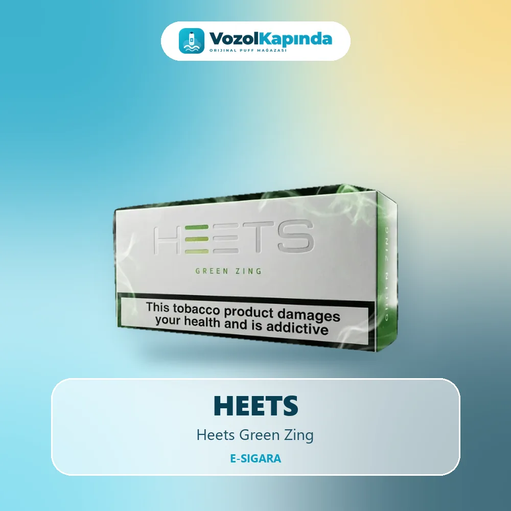 Heets Green Zing özellikleri: orijinal ürün, kapıda ödeme, gizli paket