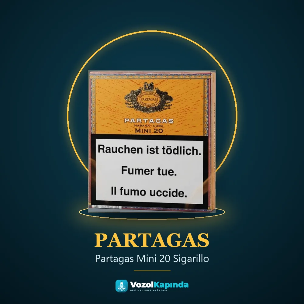 Partagas Mini 20 Sigarillo Sipariş Bilgileri Partagas Mini 20 Sigarillo sipariş avantajları: kapıda ödeme ve gizli paket