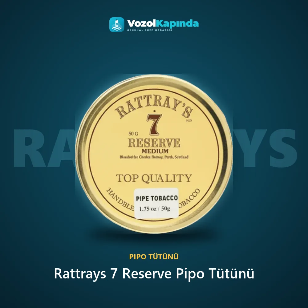 Rattrays 7 Reserve Pipo Tütünü özellikleri: orijinal ürün, kapıda ödeme, gizli paket