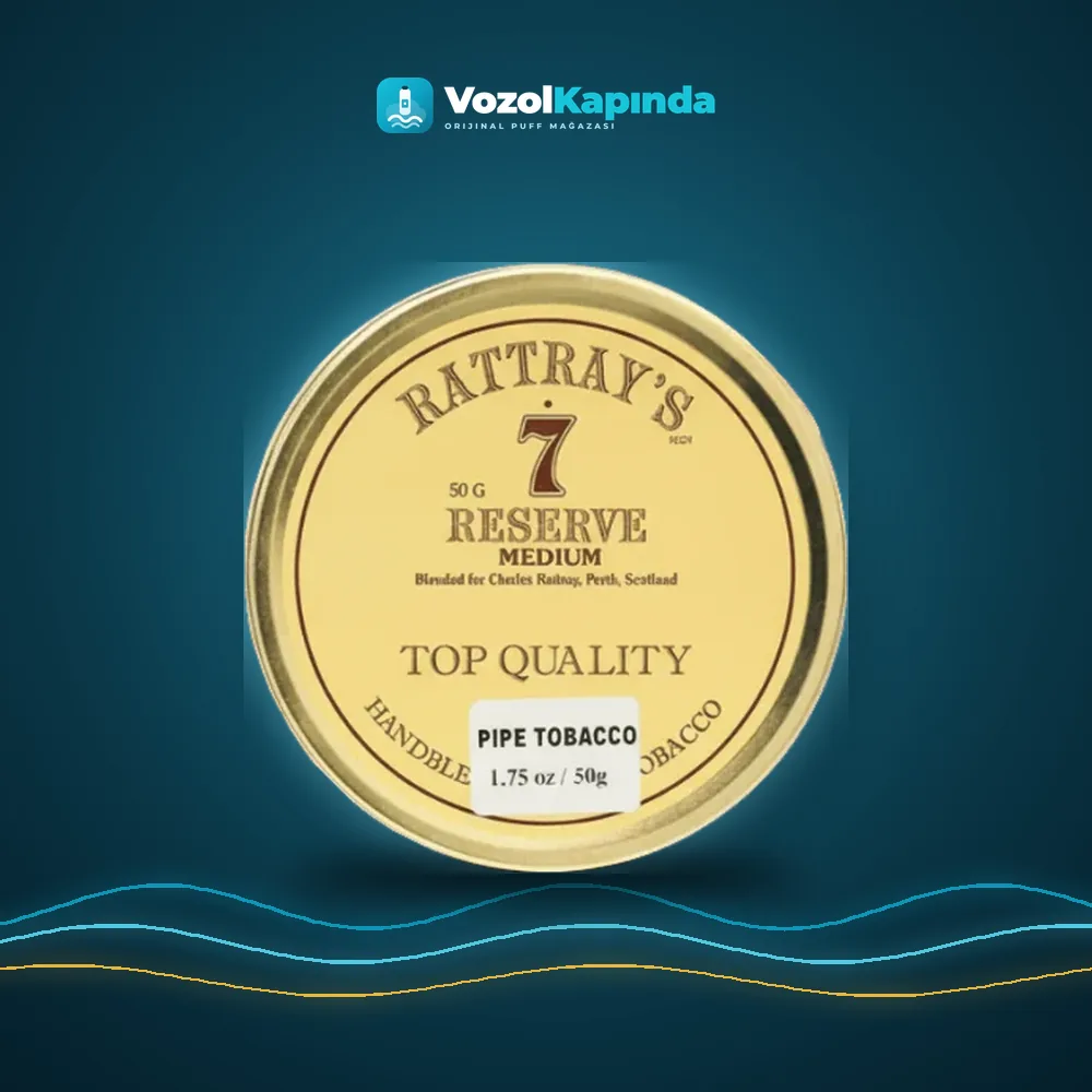 Rattrays 7 Reserve Pipo Tütünü fiyatı ve siparişi, Vozol Kapında
