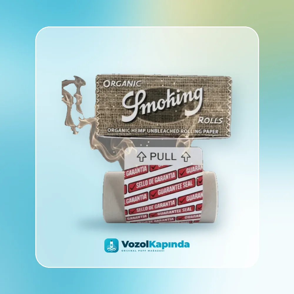 Smoking Organic Rolls Sigara Sarma Kağıdı Satın Al Smoking Organic Rolls Sigara Sarma Kağıdı fiyatı ve siparişi, Vozol Kapında