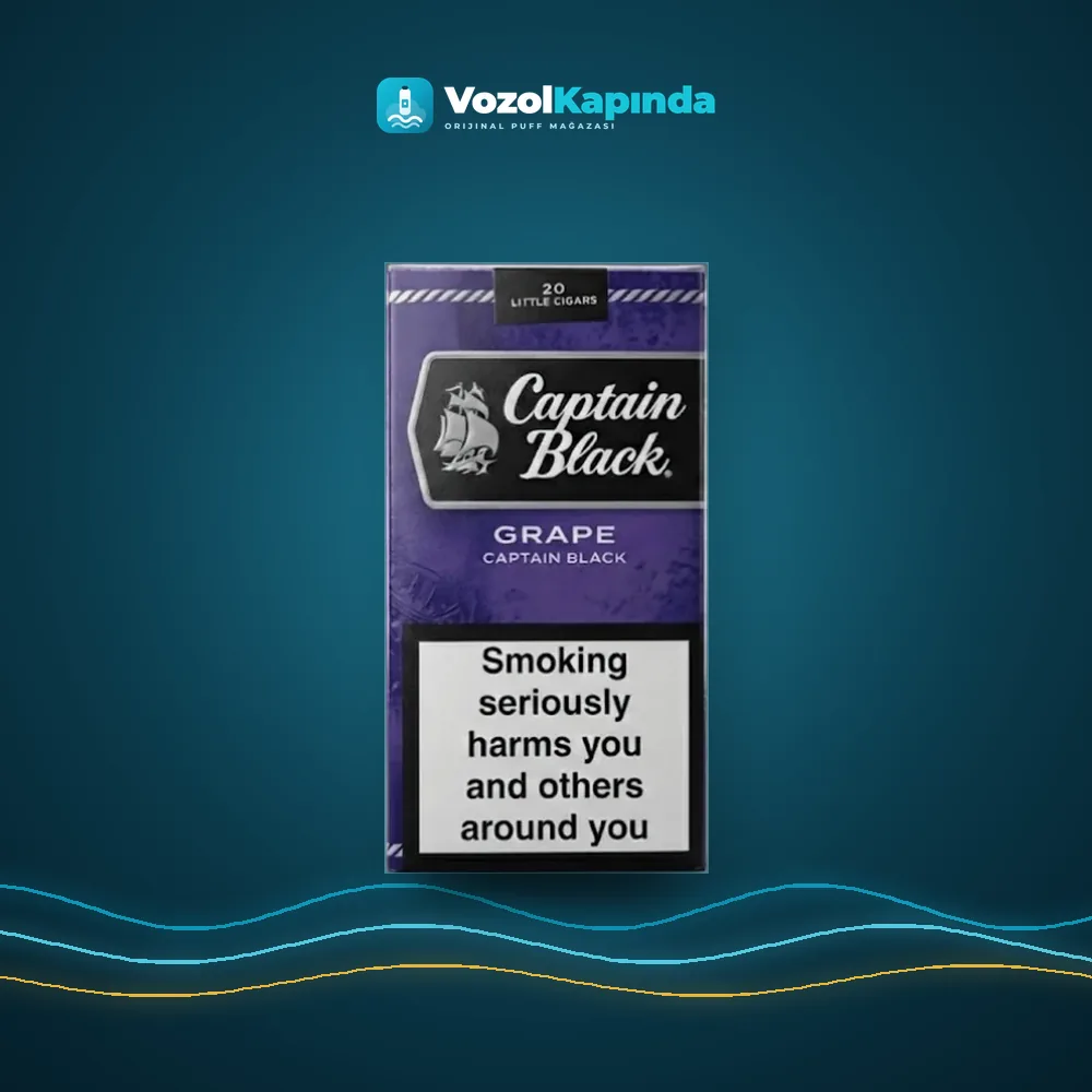 Captain Black Grape ithal sigara Üzüm aromalı Fiyatı Captain Black Grape ithal sigara Üzüm aromalı satın al, Vozol Kapında