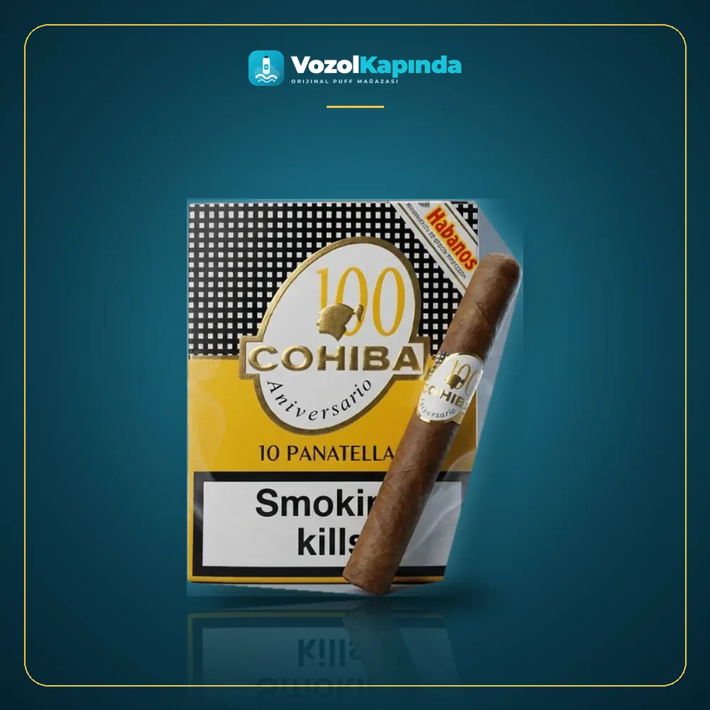 Cohiba Panatellas Puro 10’s DOMİNİC paket görünümü