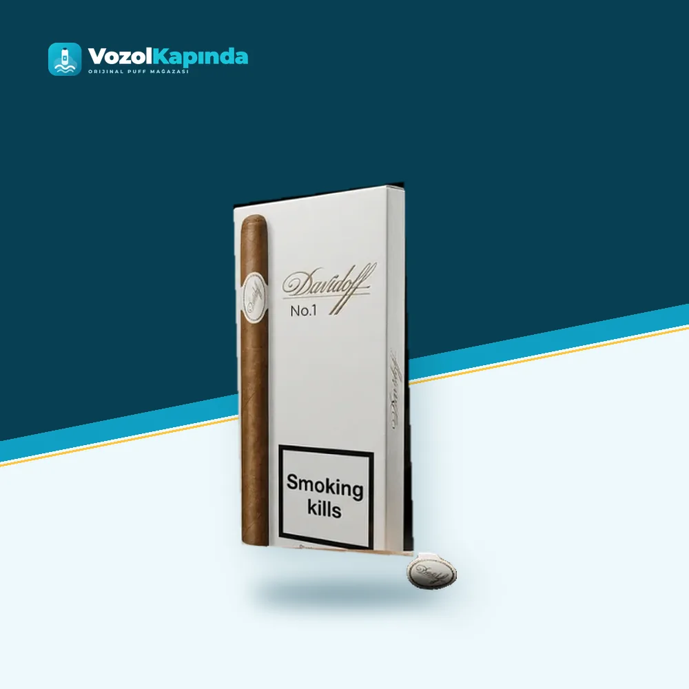 Davidoff No.1 Puro 5’s Gift Pack ön yüz görseli, orijinal ambalaj