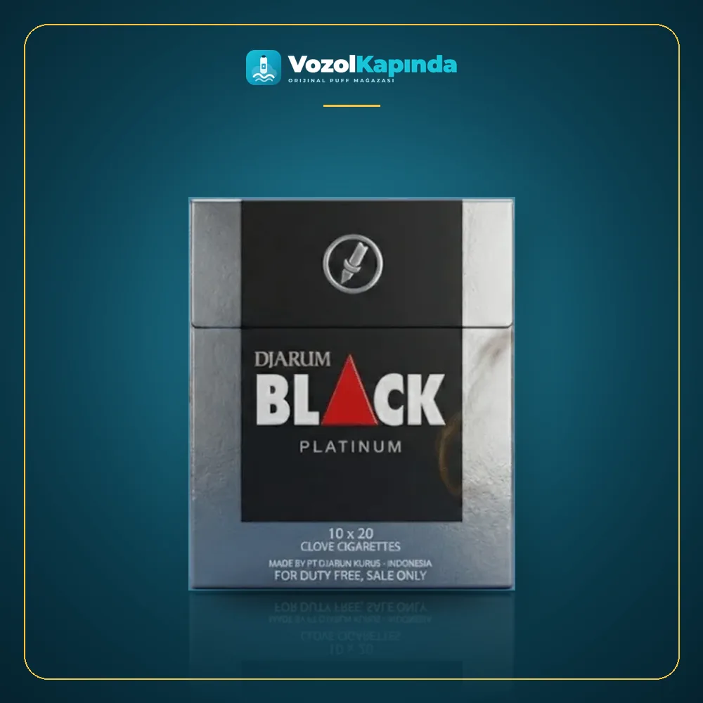 Djarum Black Platinum ithal sigara Ürün Görseli Djarum Black Platinum ithal sigara ürün görseli, orijinal sigara
