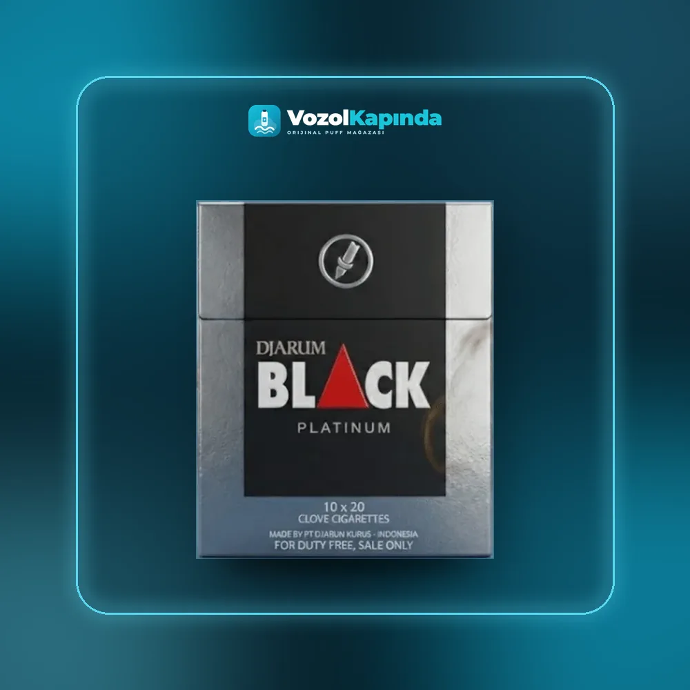Djarum Black Platinum ithal sigara Sipariş Djarum Black Platinum ithal sigara, Vozol Kapında orijinal sigara