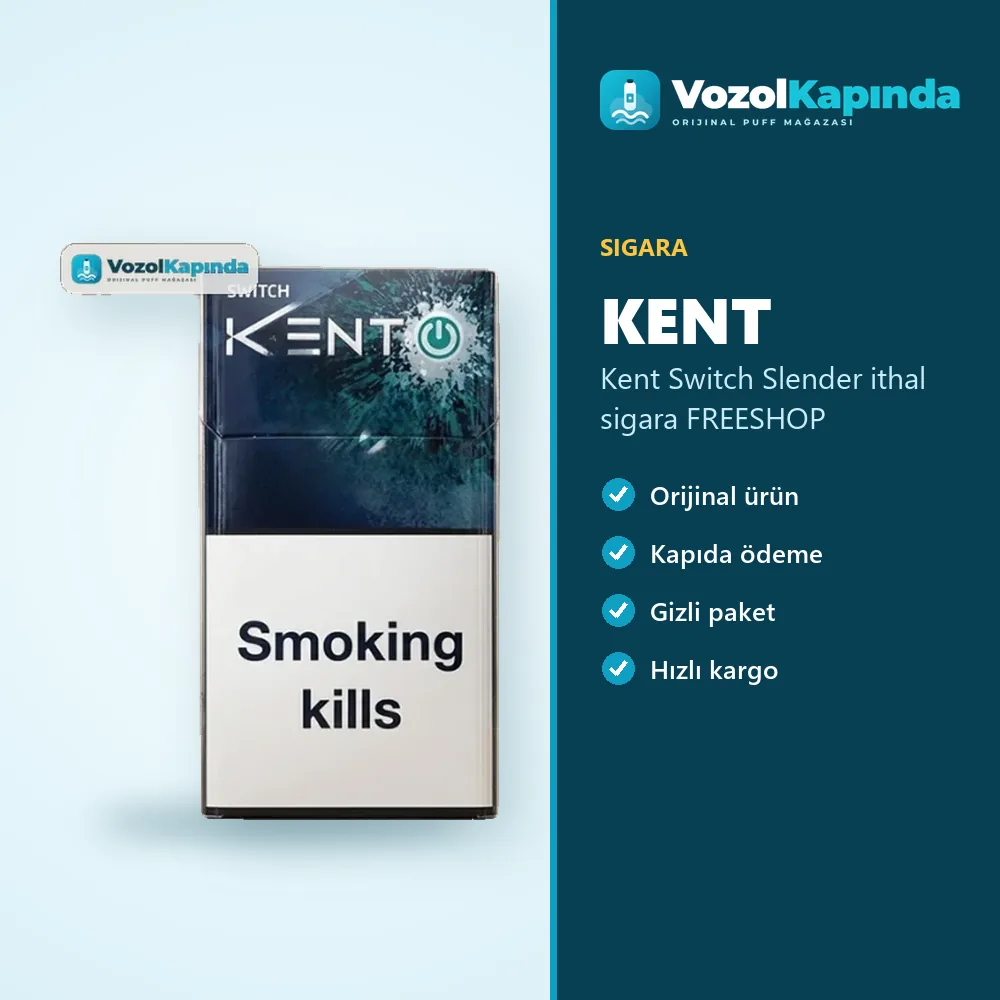 Kent Switch Slender ithal sigara FREESHOP Sipariş Bilgileri Kent Switch Slender ithal sigara FREESHOP sipariş avantajları: kapıda ödeme ve gizli paket
