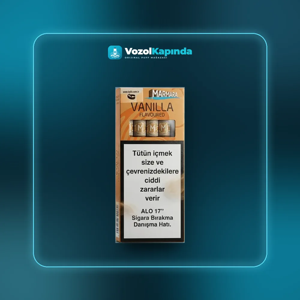 Marmara Vanilla Puro Vanilya Aromalı 5’s Satın Al Marmara Vanilla Puro Vanilya Aromalı 5’s satın al, Vozol Kapında