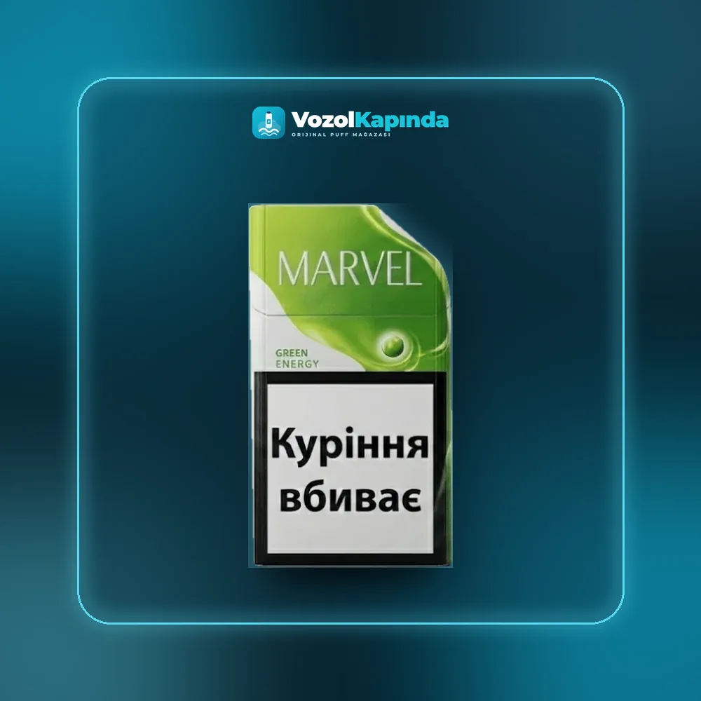 Marvel Compact Green Energy Click Sigara satın al, Vozol Kapında