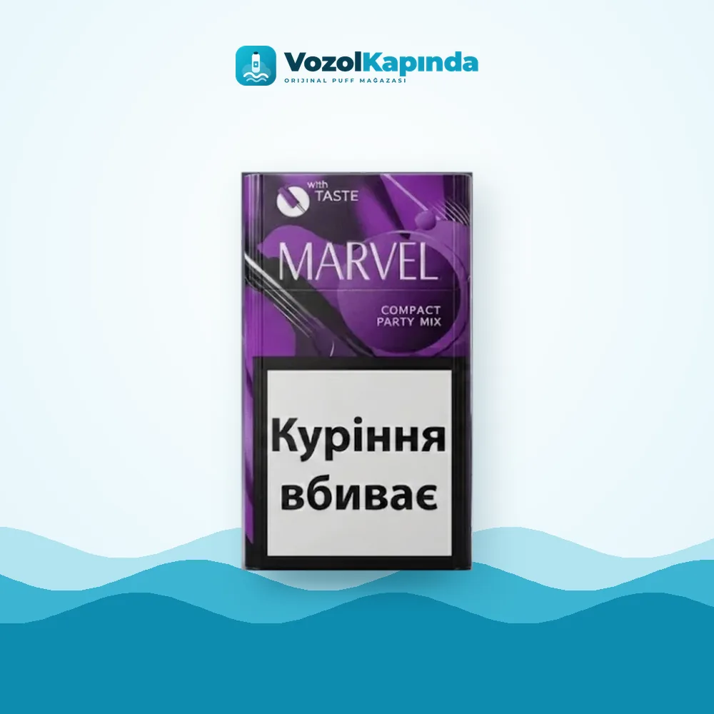 Marvel Compact Party Mix ithal sigara Orijinal Ambalaj Marvel Compact Party Mix ithal sigara ürün görseli, orijinal sigara