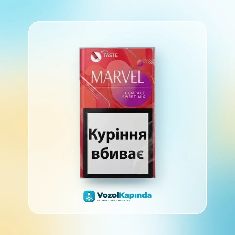 Marvel Compact Sweet Mix ithal sigara Satın Al Marvel Compact Sweet Mix ithal sigara satın al, Vozol Kapında