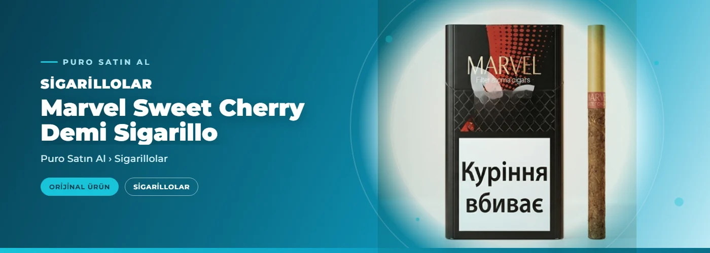 Marvel Sweet Cherry Demi Sigarillo