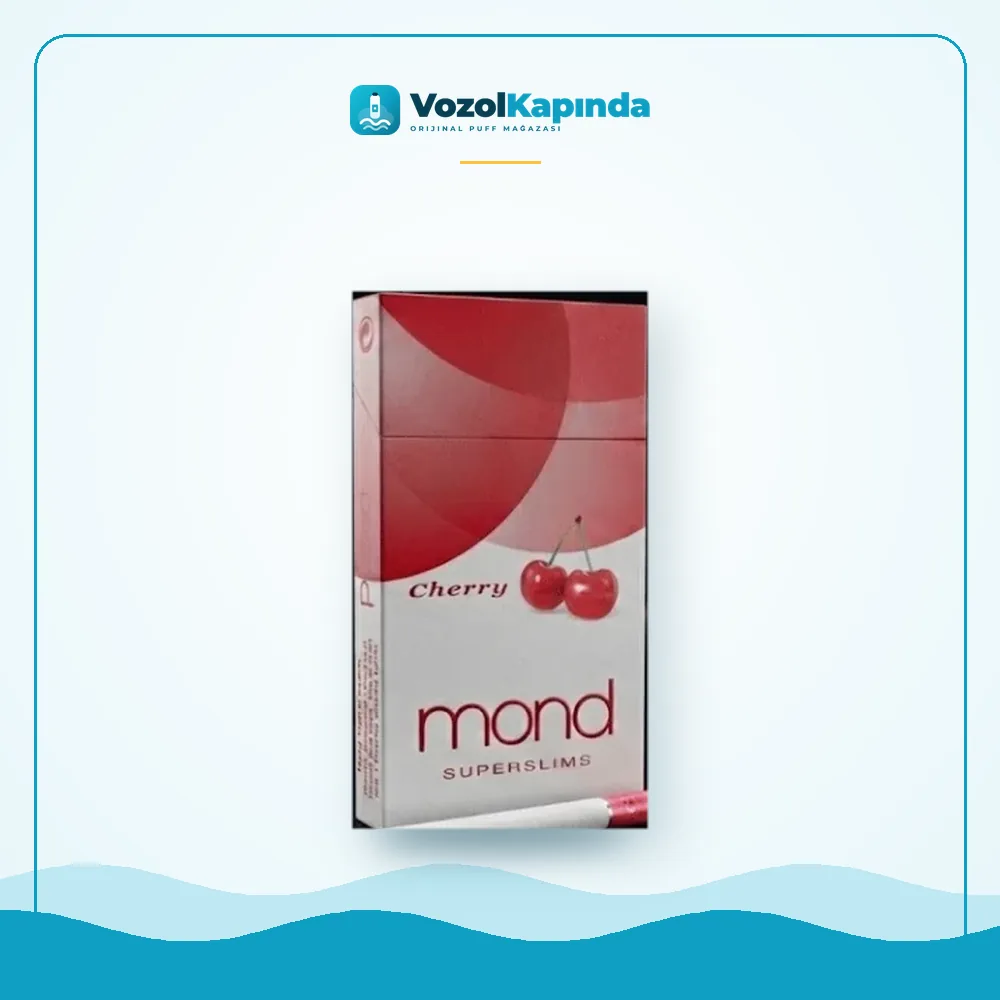 Mond Cherry Superslim sigara Kiraz aromalı Sipariş Mond Cherry Superslim sigara Kiraz aromalı fiyatı ve siparişi, Vozol Kapında