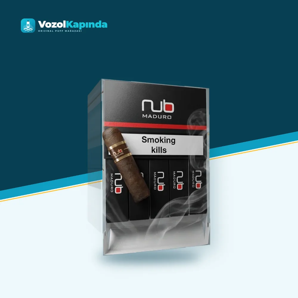 Nub Maduro Puro 5’s Gift Pack DEMİNİC Ürün Görseli Nub Maduro Puro 5’s Gift Pack DEMİNİC ön yüz görseli, orijinal ambalaj