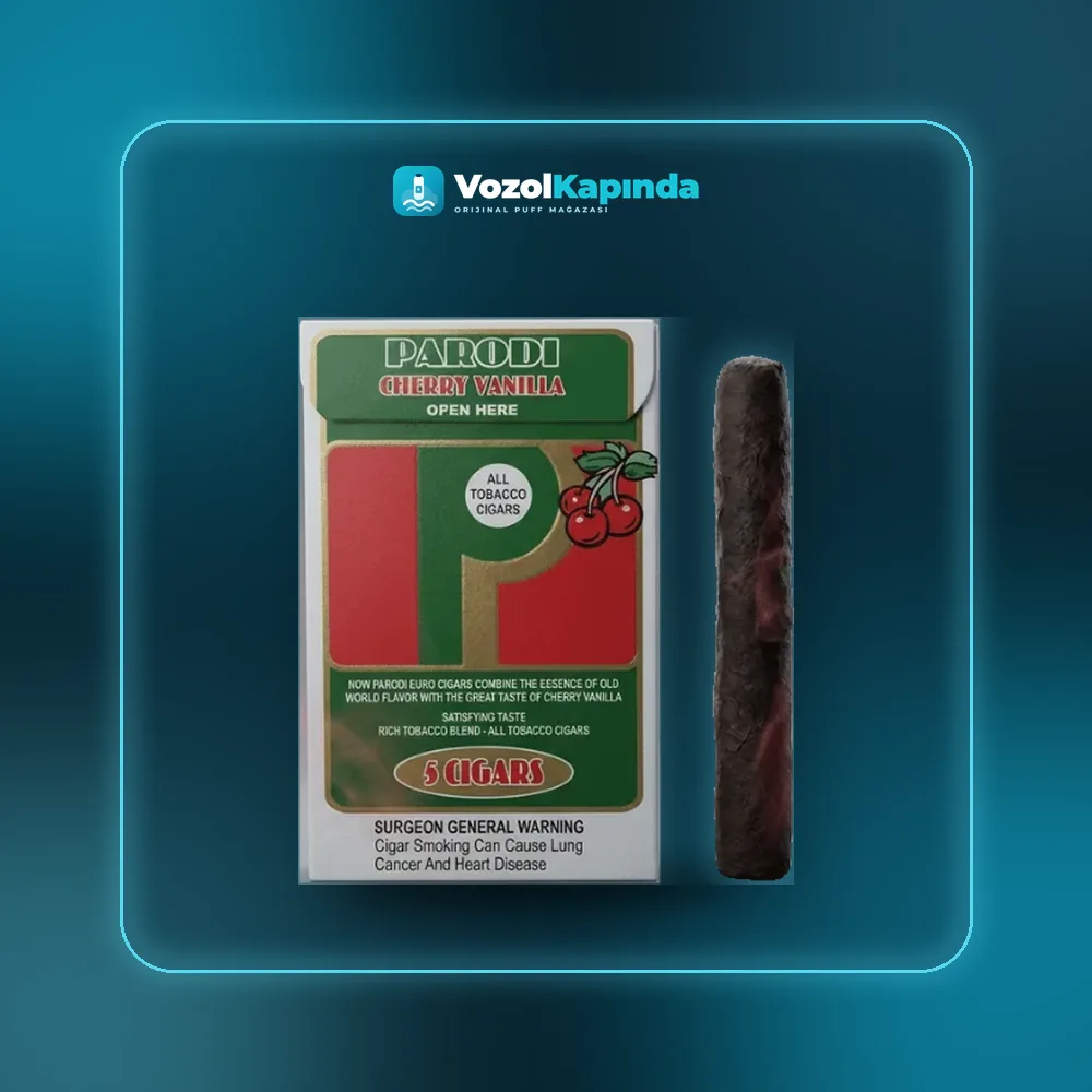 Parodi Cherry Vanilla Puro Kiraz ve Vanilya aromalı Sipariş Parodi Cherry Vanilla Puro Kiraz ve Vanilya aromalı satın al, Vozol Kapında