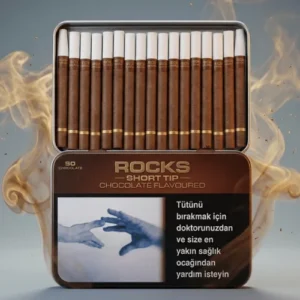 Rocks Short Tip Chocolate sigarillo – Çikolata Aromalı – 50’s