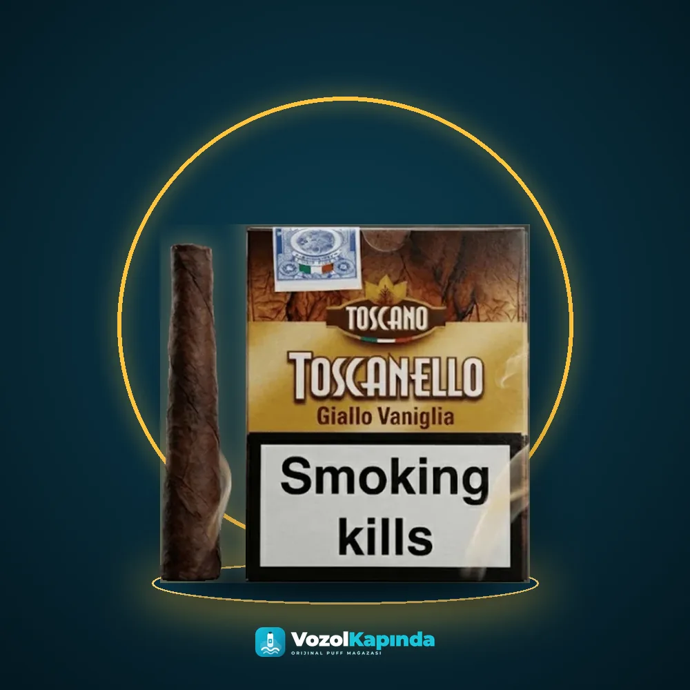 Toscanello Giallo Vaniglia Puro Vanilya Aromalı Satın Al Toscanello Giallo Vaniglia Puro Vanilya Aromalı satın al, Vozol Kapında