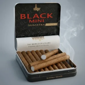 Villiger Black Mini Sumatra filtreli sigarillo – 10’s
