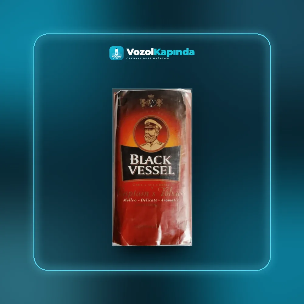 Black Vessel Captain’s Blend Pipo Tütünü 30gr Satın Al Black Vessel Captain’s Blend Pipo Tütünü 30gr, Vozol Kapında orijinal pipo tütünü