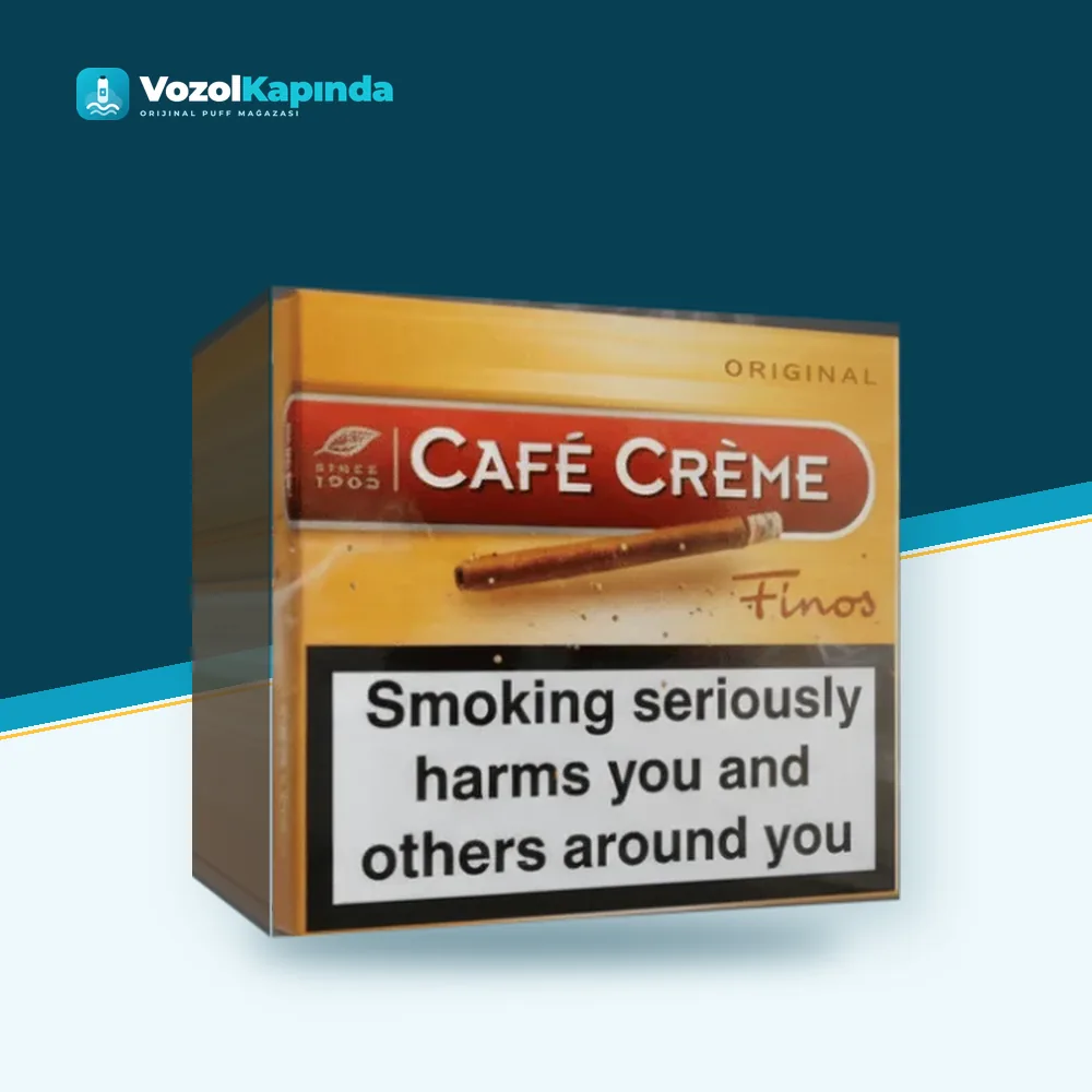 Cafe Creme Finos Original sigarillo 10’s paket görünümü