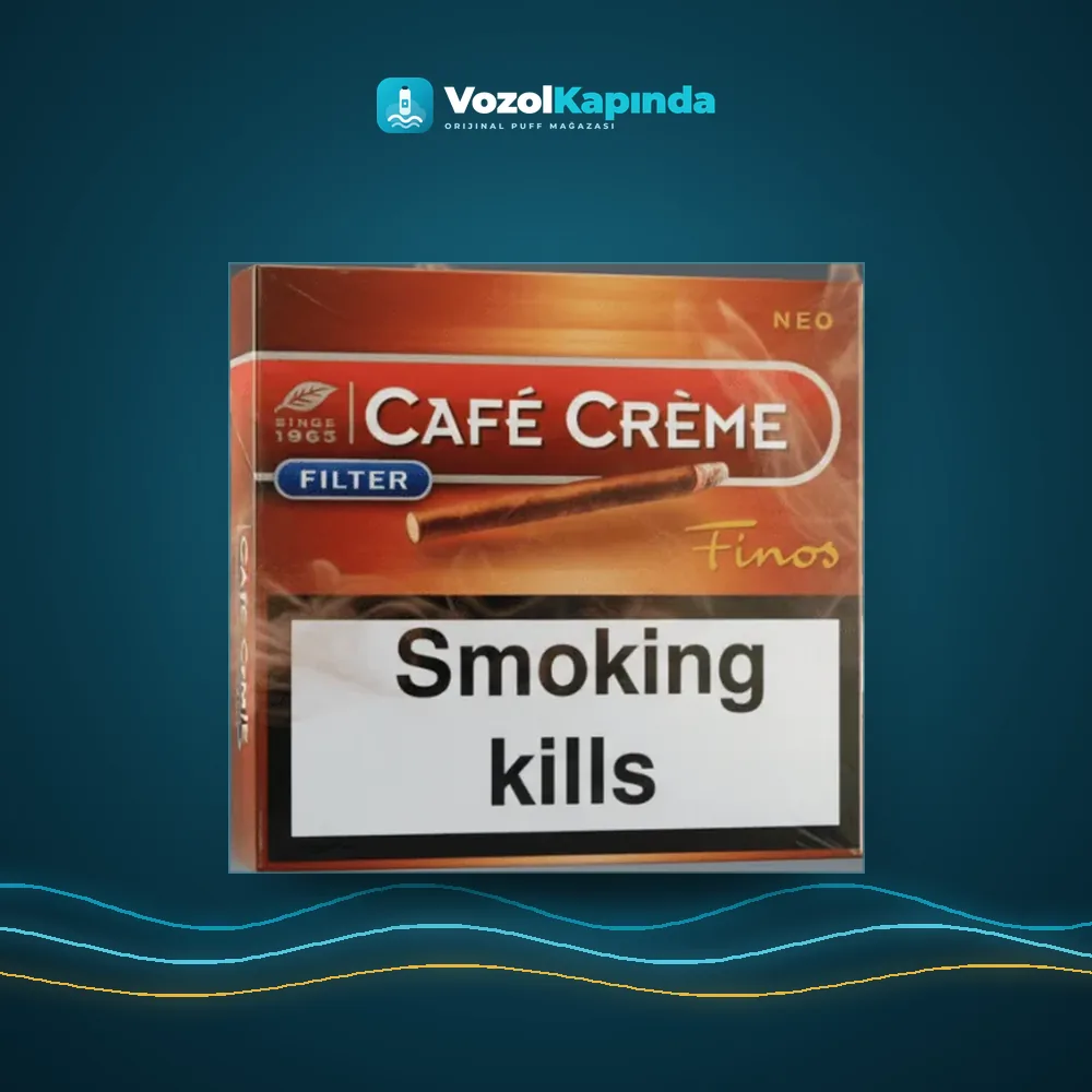 Cafe Creme Finos Red Filter sigarillo 10’s Sipariş Cafe Creme Finos Red Filter sigarillo 10’s fiyatı ve siparişi, Vozol Kapında