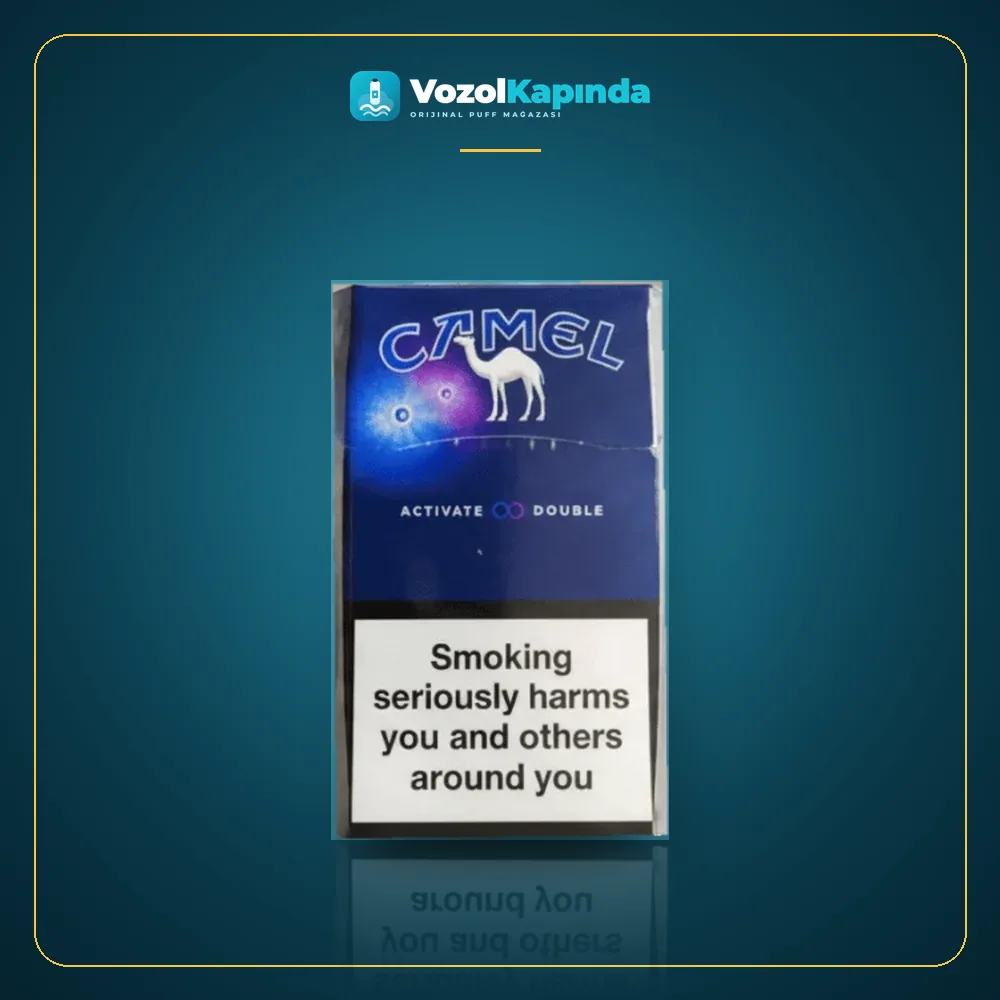 Camel Activate Double Mint & Purple sigara paket görünümü