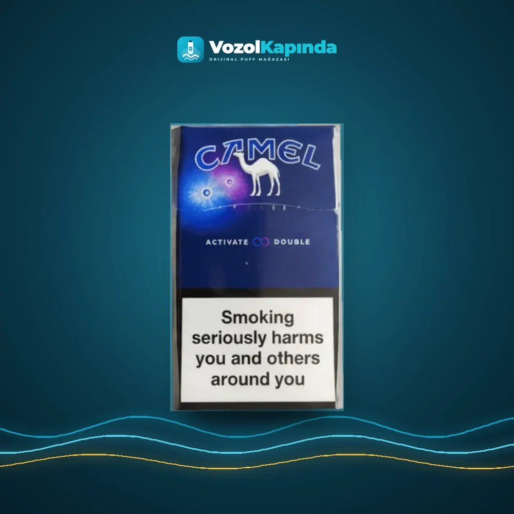 Camel Activate Double Mint & Purple sigara, Vozol Kapında orijinal sigara