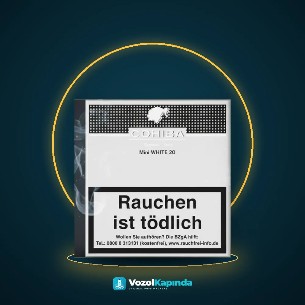 Cohiba Mini White 20 Sigarillo Fiyatı Cohiba Mini White 20 Sigarillo fiyatı ve siparişi, Vozol Kapında
