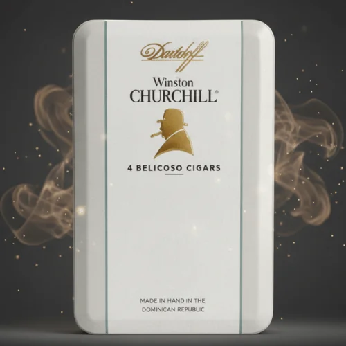 Davidoff Churchill Belicoso Puro – 4’s Gift Pack