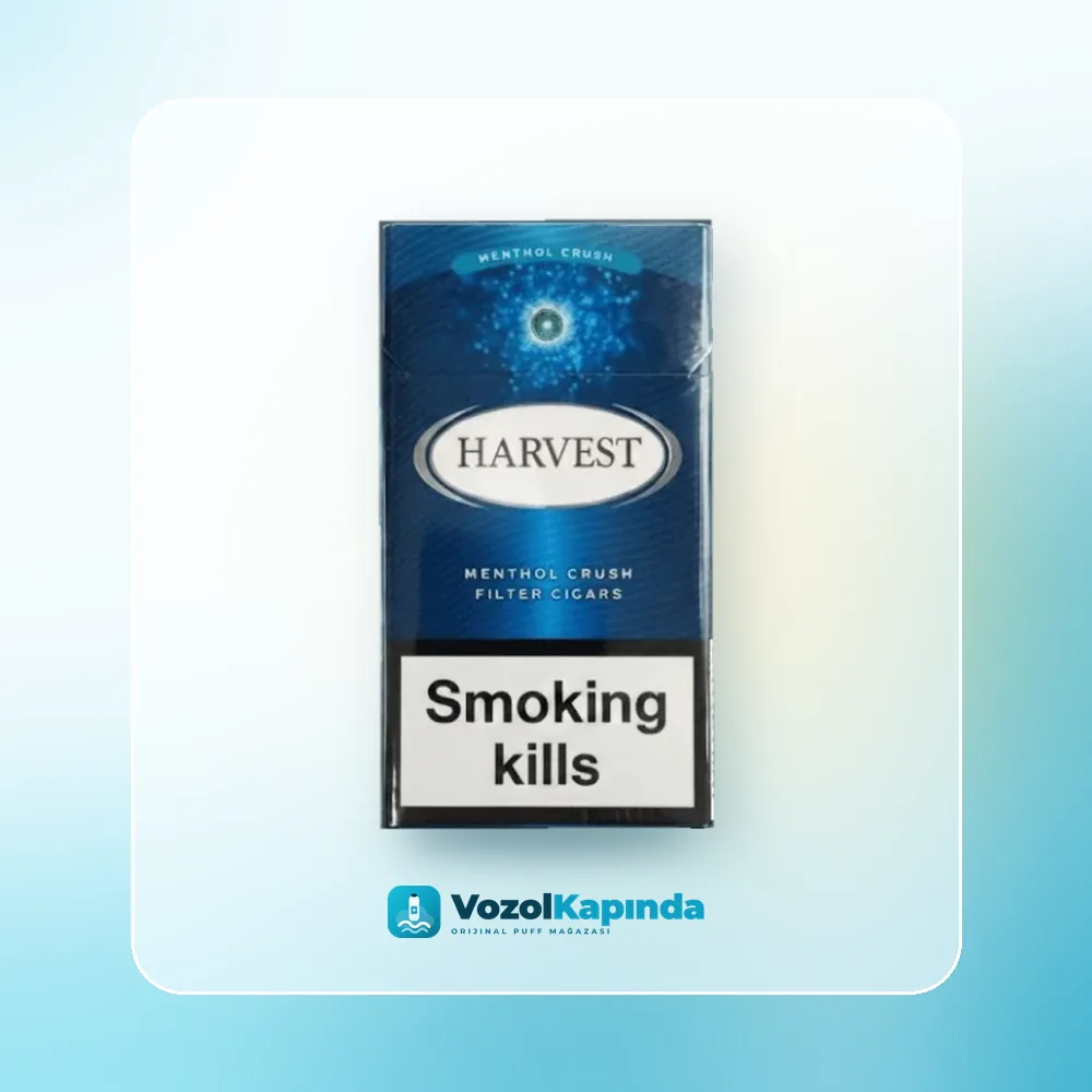 Harvest Menthol Crush Superslim sigara fiyatı ve siparişi, Vozol Kapında