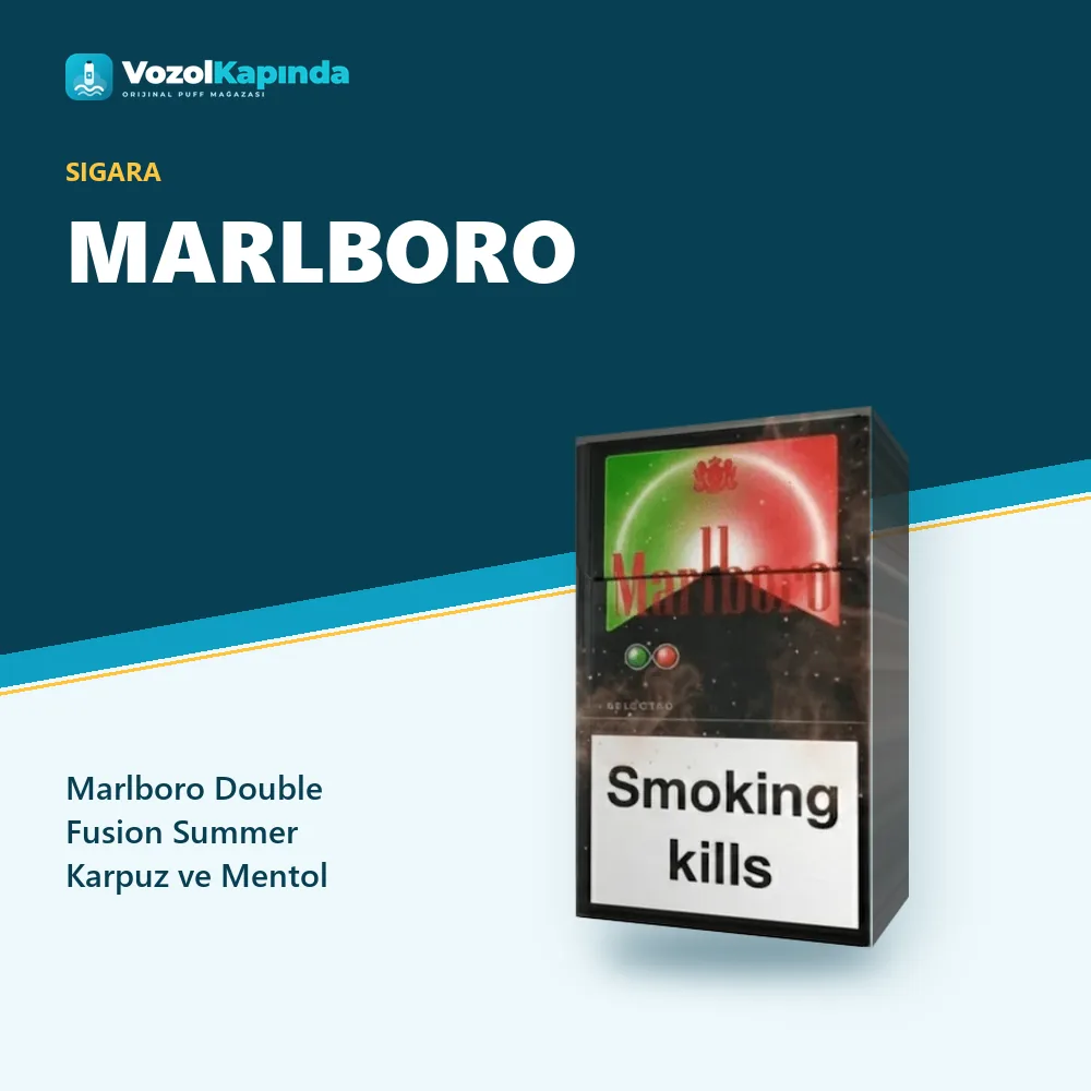 Marlboro Double Fusion Summer Karpuz ve Mentol Sipariş Bilgileri Marlboro Double Fusion Summer Karpuz ve Mentol sipariş avantajları: kapıda ödeme ve gizli paket