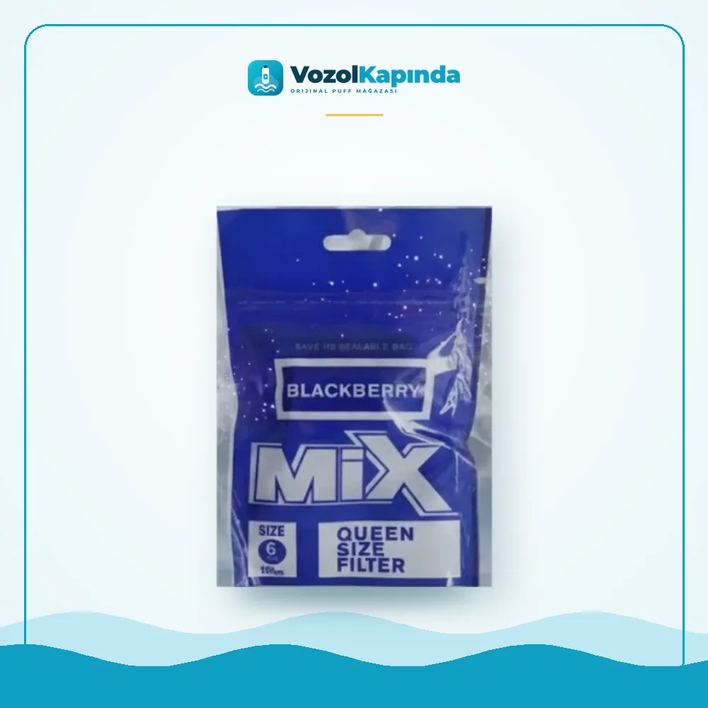 Mix Blackberry Sarma Filtresi Böğürtlen aromalı 6mm Satın Al Mix Blackberry Sarma Filtresi Böğürtlen aromalı 6mm fiyatı ve siparişi, Vozol Kapında