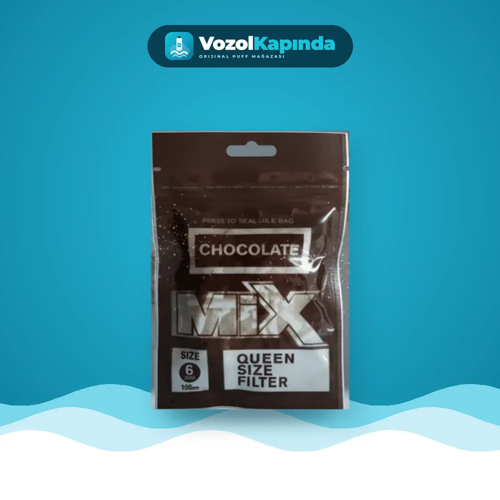 Mix Chocolate Sarma Filtresi Çikolata aromalı Sipariş Mix Chocolate Sarma Filtresi Çikolata aromalı, Vozol Kapında orijinal sarma filtresi