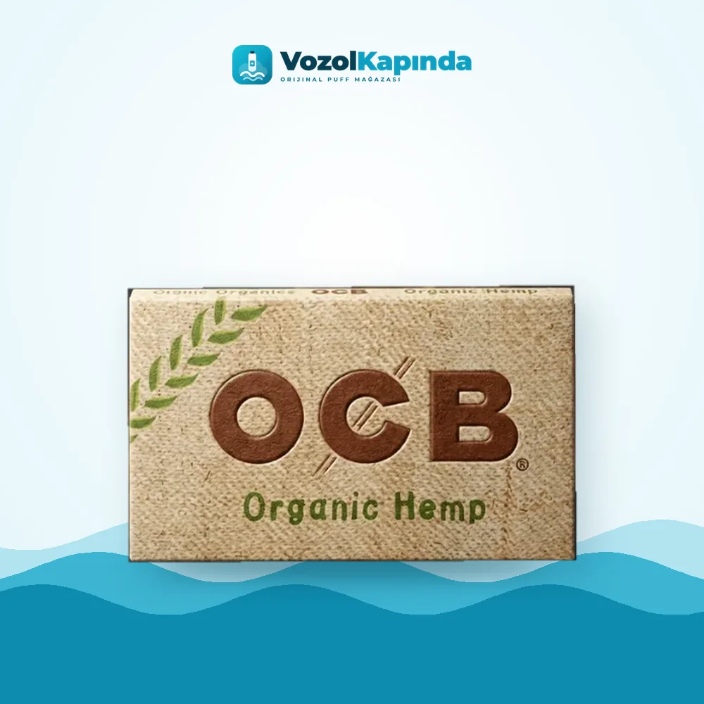 OCB Organic Hemp Double Sigara Kağıdı Ürün Görseli OCB Organic Hemp Double Sigara Kağıdı ürün görseli, orijinal sarma kağıdı