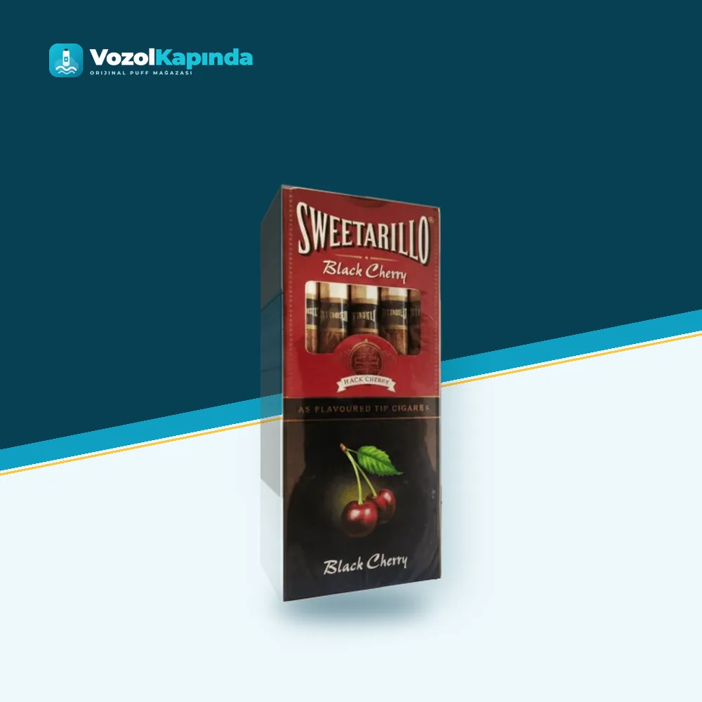 Sweetarillo Black Cherry Puro Tatlı kiraz aromalı ürün görseli, orijinal puro