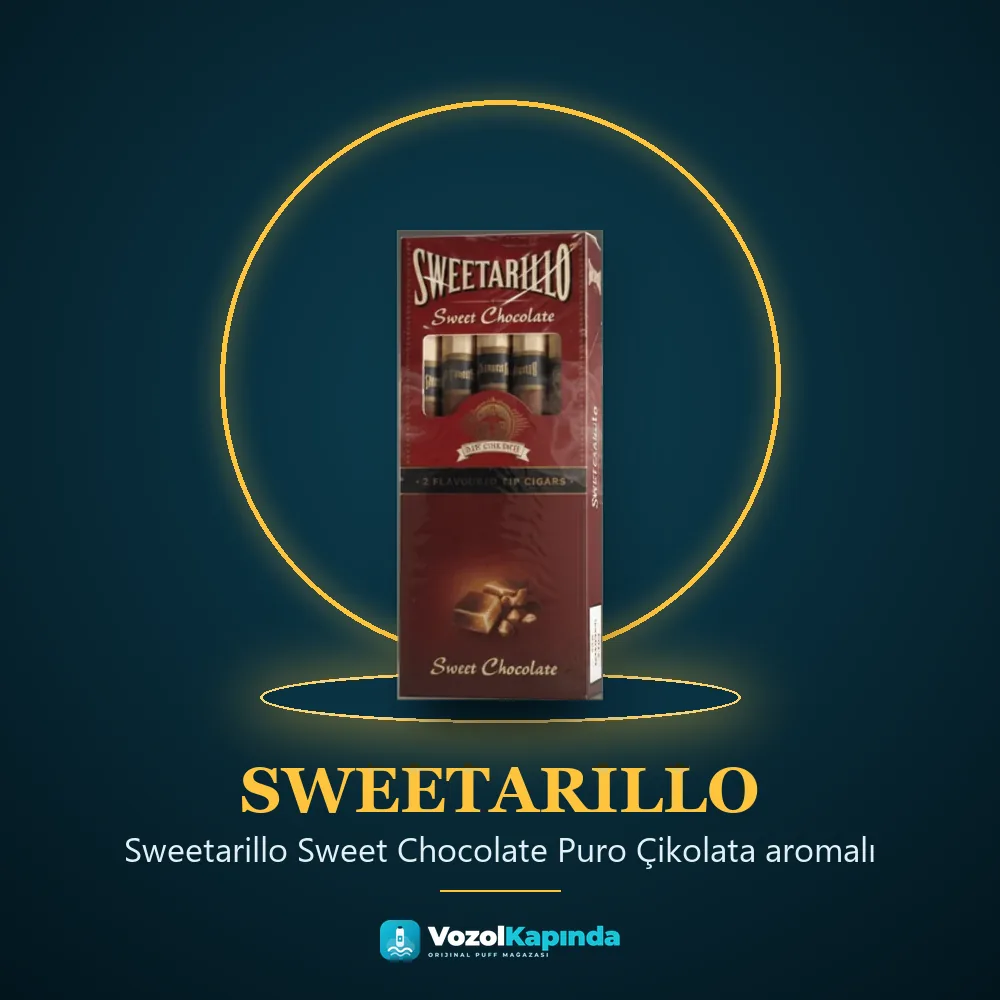 Sweetarillo Sweet Chocolate Puro Çikolata aromalı Özellikleri Sweetarillo Sweet Chocolate Puro Çikolata aromalı özellikleri: orijinal ürün, kapıda ödeme, gizli paket
