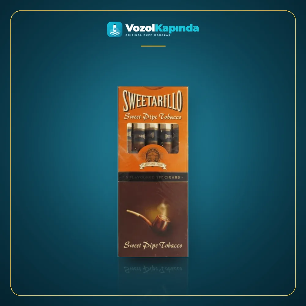 Sweetarillo Sweet Pipe Tobacco Puro Paket Görünümü Sweetarillo Sweet Pipe Tobacco Puro paket görünümü
