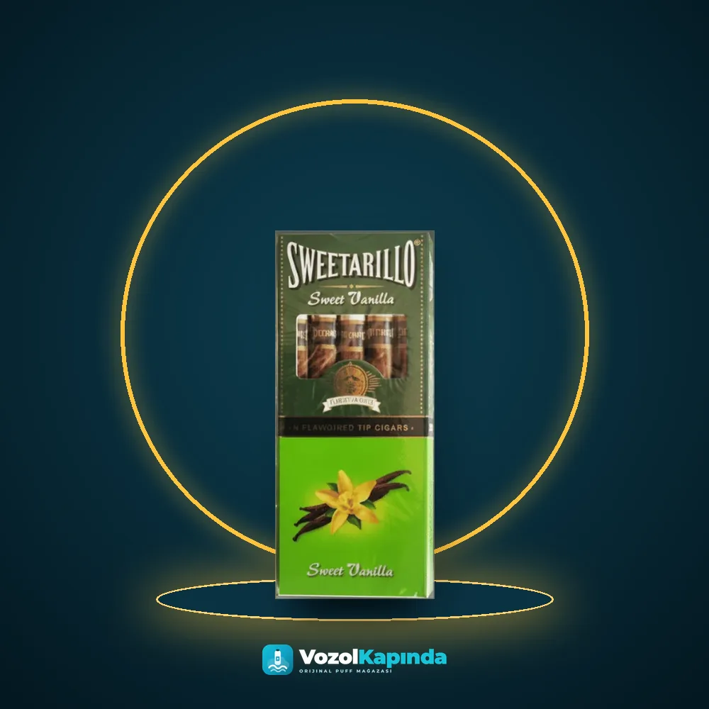 Sweetarillo Sweet Vanilla Puro Vanilya aromalı, Vozol Kapında orijinal puro