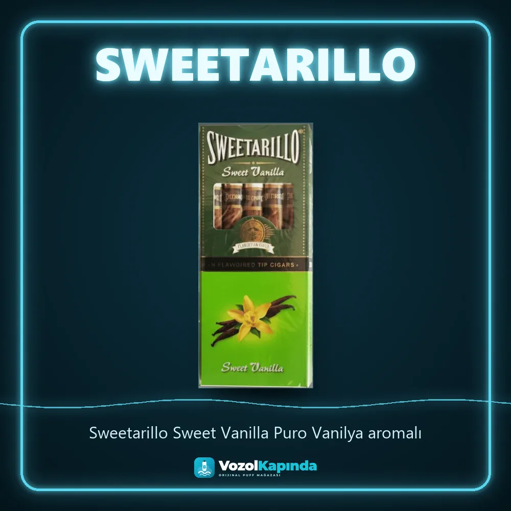 Sweetarillo Sweet Vanilla Puro Vanilya aromalı sipariş avantajları: kapıda ödeme ve gizli paket