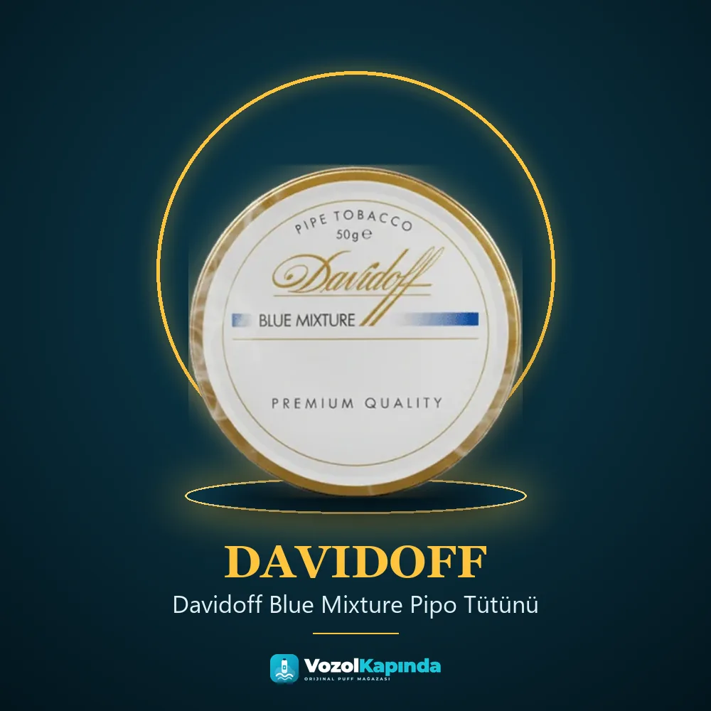 Davidoff Blue Mixture Pipo Tütünü Özellikleri Davidoff Blue Mixture Pipo Tütünü sipariş avantajları: kapıda ödeme ve gizli paket
