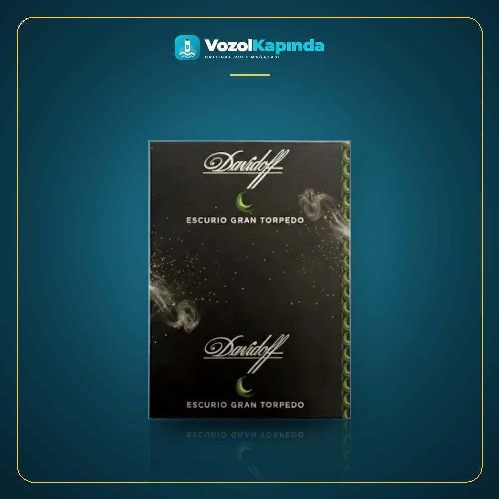 Davidoff Escurio Gran Torpedo Limited Edition Puro 3’s Paket Görünümü Davidoff Escurio Gran Torpedo Limited Edition Puro 3’s ürün görseli, orijinal puro