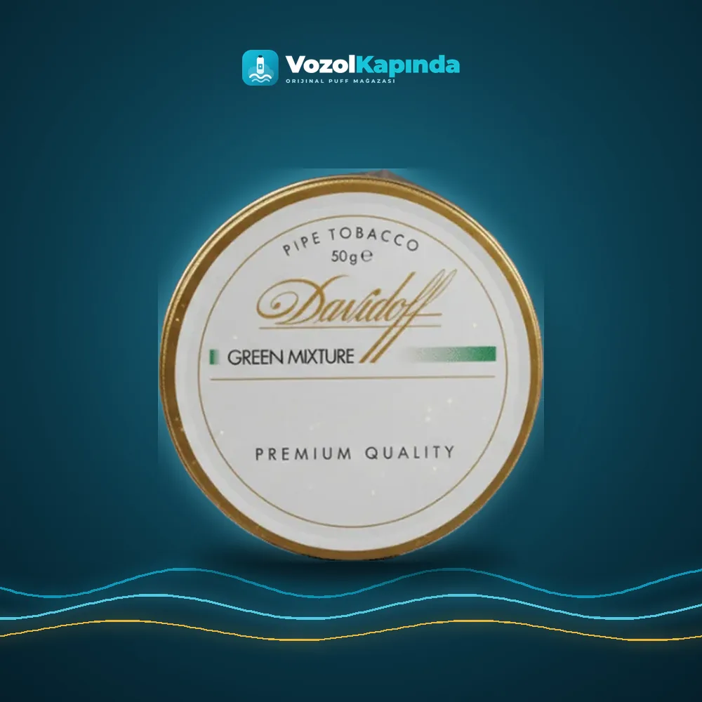 Davidoff Green Mixture Pipo Tütünü, Vozol Kapında orijinal pipo tütünü